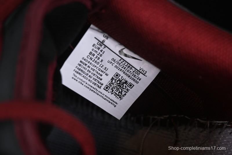 Nike SB Dunk Low "Dark Burgundy & Black" - Premium Suede Skate Shoes