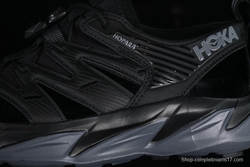 Hoka One One Hopara Outdoor Functional Mountain Sandals with Rugged Design - 1106534 BDSD