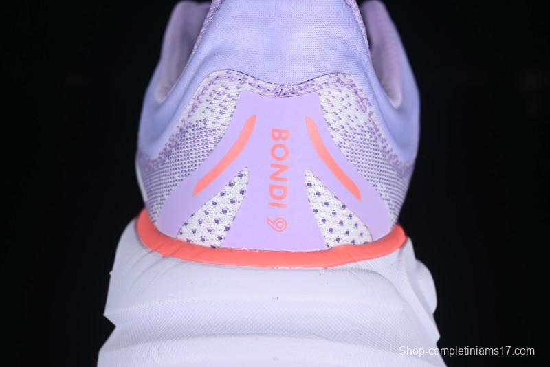 HOKA ONE ONE Bondi 9 Knit Lightweight Casual Running Shoes - 1162012 AGH