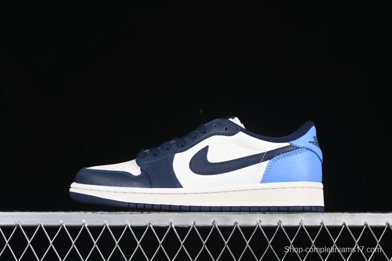 Nike Air Jordan 1 Low OG "Obsidian" Basketball Shoes - CZ0790-400