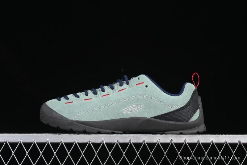 KEEN Jasper Lightweight Outdoor Adventure Shoes – Mint Green & Navy