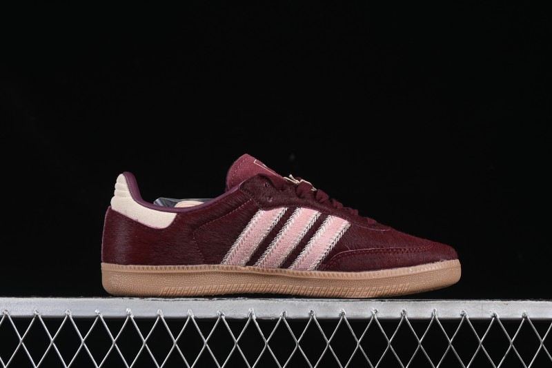 Adidas Samba OG Casual Sneakers with Classic Trefoil Logo - JP5330