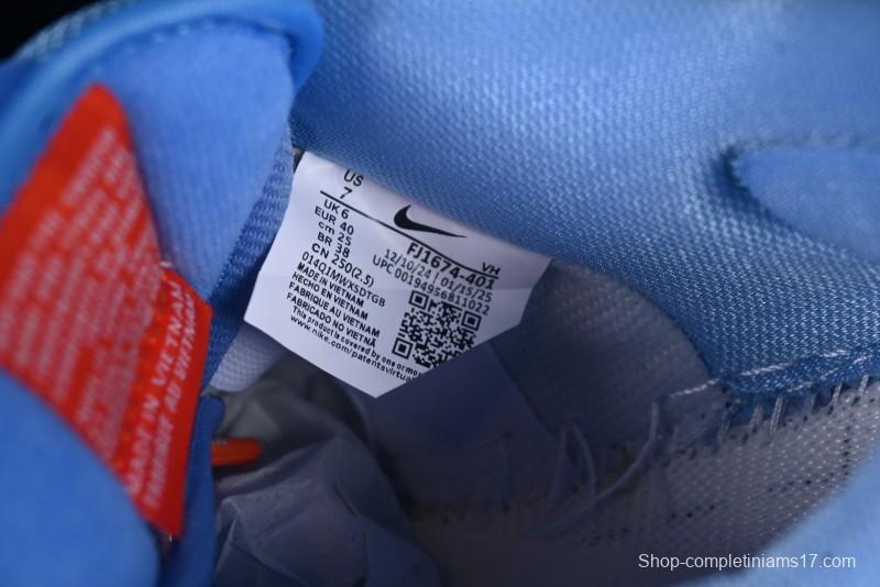 Nike SB Dunk Low Pro ISO University Blue Low-Top Skate Shoes - FJ1674-401