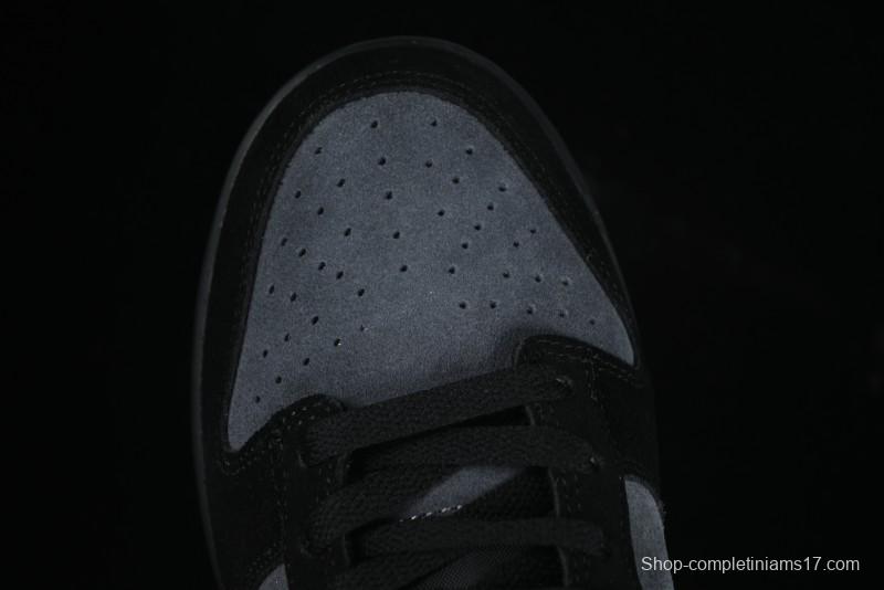 Nike Dunk Low Casual Sneakers in Black-Grey Colorway - HQ1931-001