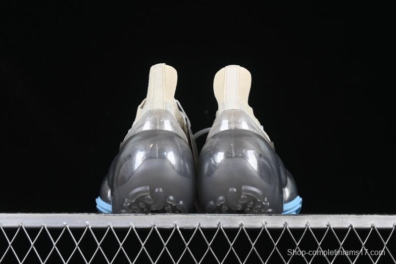 Grounds Big Bubble High Platform Sneakers Transparent Blue - AJE5