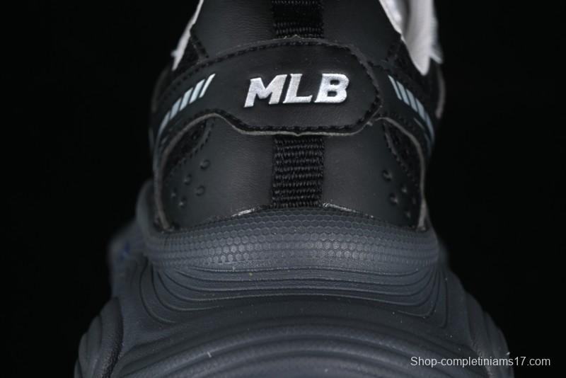 New York Yankees MLB Winner Chunky Height Increasing Thick Sole Running Shoes - 3ASHWD15N50BKS