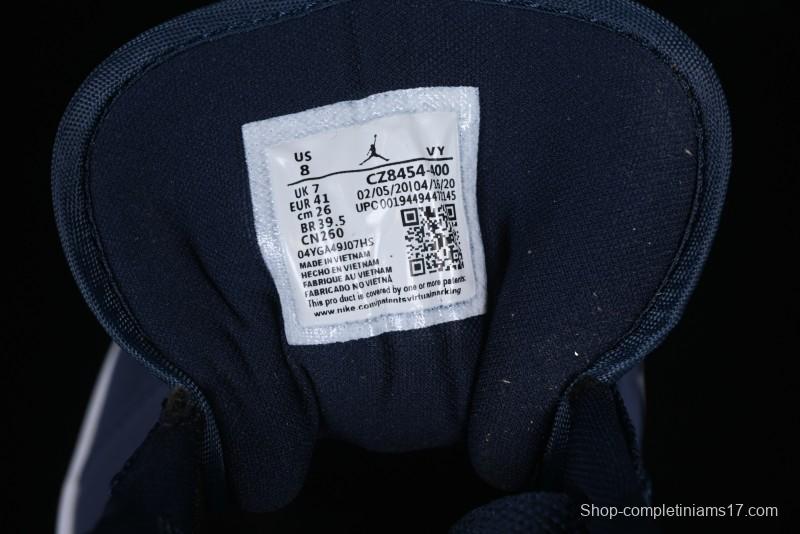 Nike Air Jordan 1 Low AJ1 Patriot Blue Red Low-Top Casual Lifestyle Sneakers - CZ8454-400