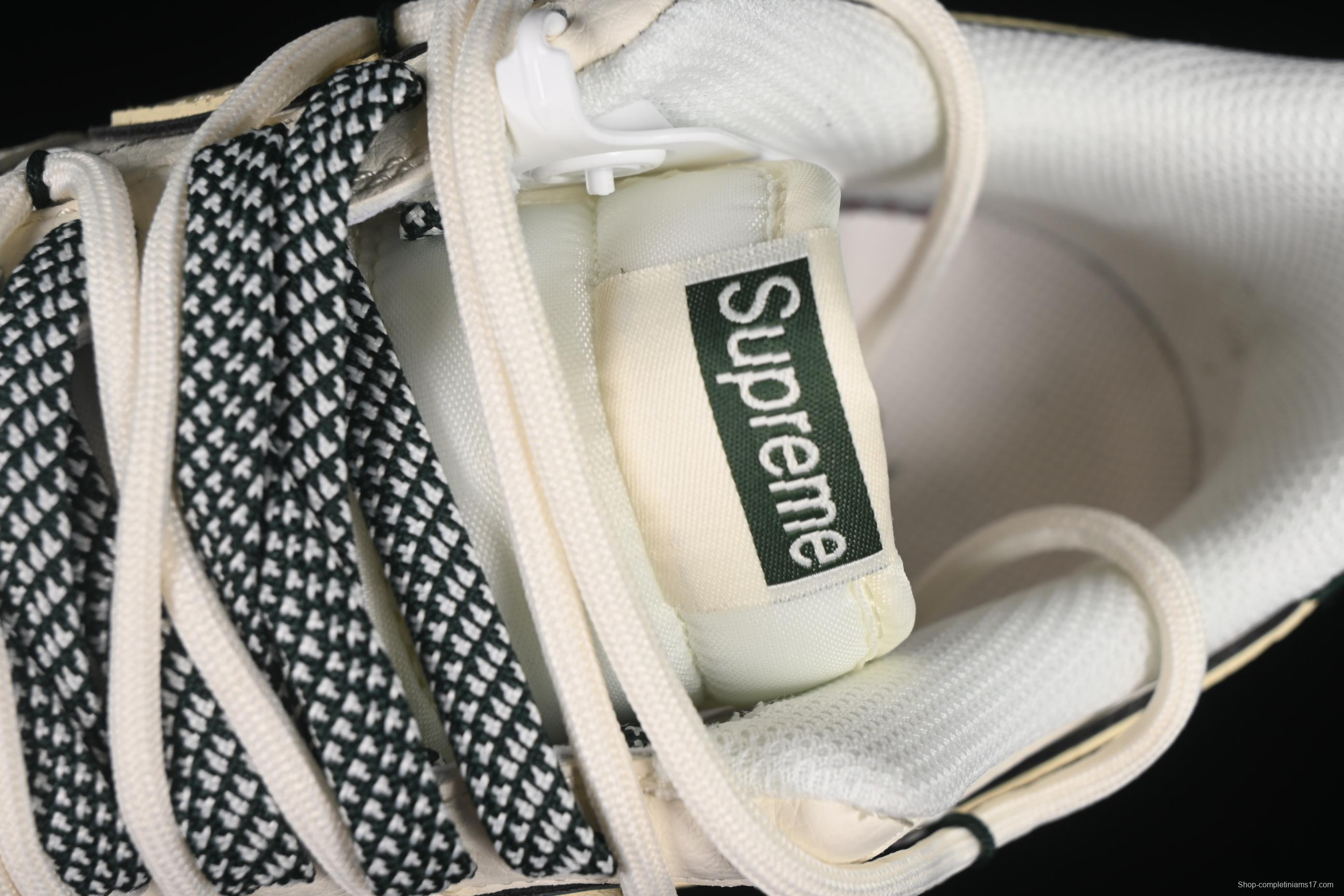 Nike Air Force 1 '07 Low Supreme Casual Sneakers with Custom Leather and Full-Length Air Cushion - DM6868-057