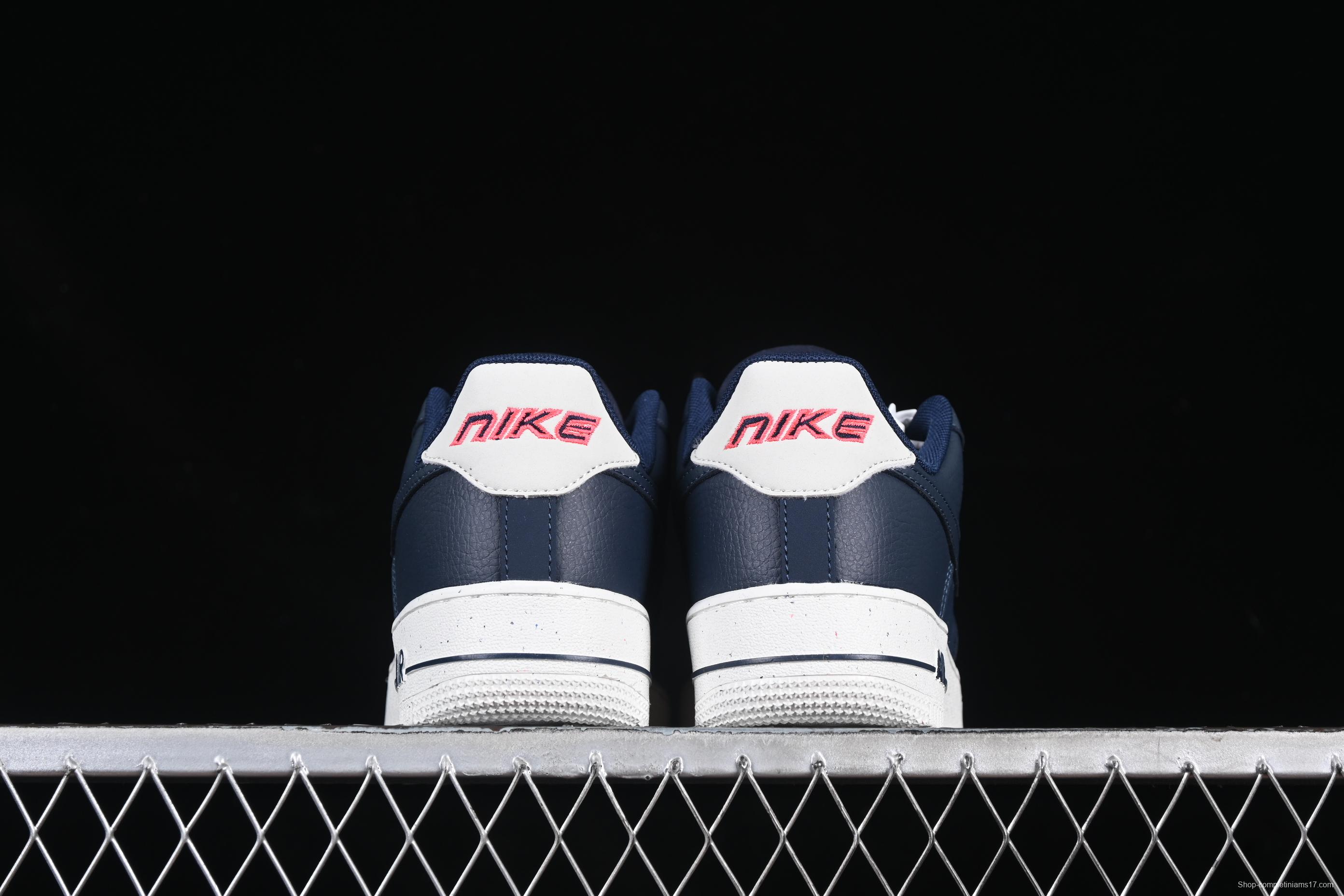 Nike Air Force 1'07 Low Casual Sneakers with Full-Length Air Cushion - DZ2708-100