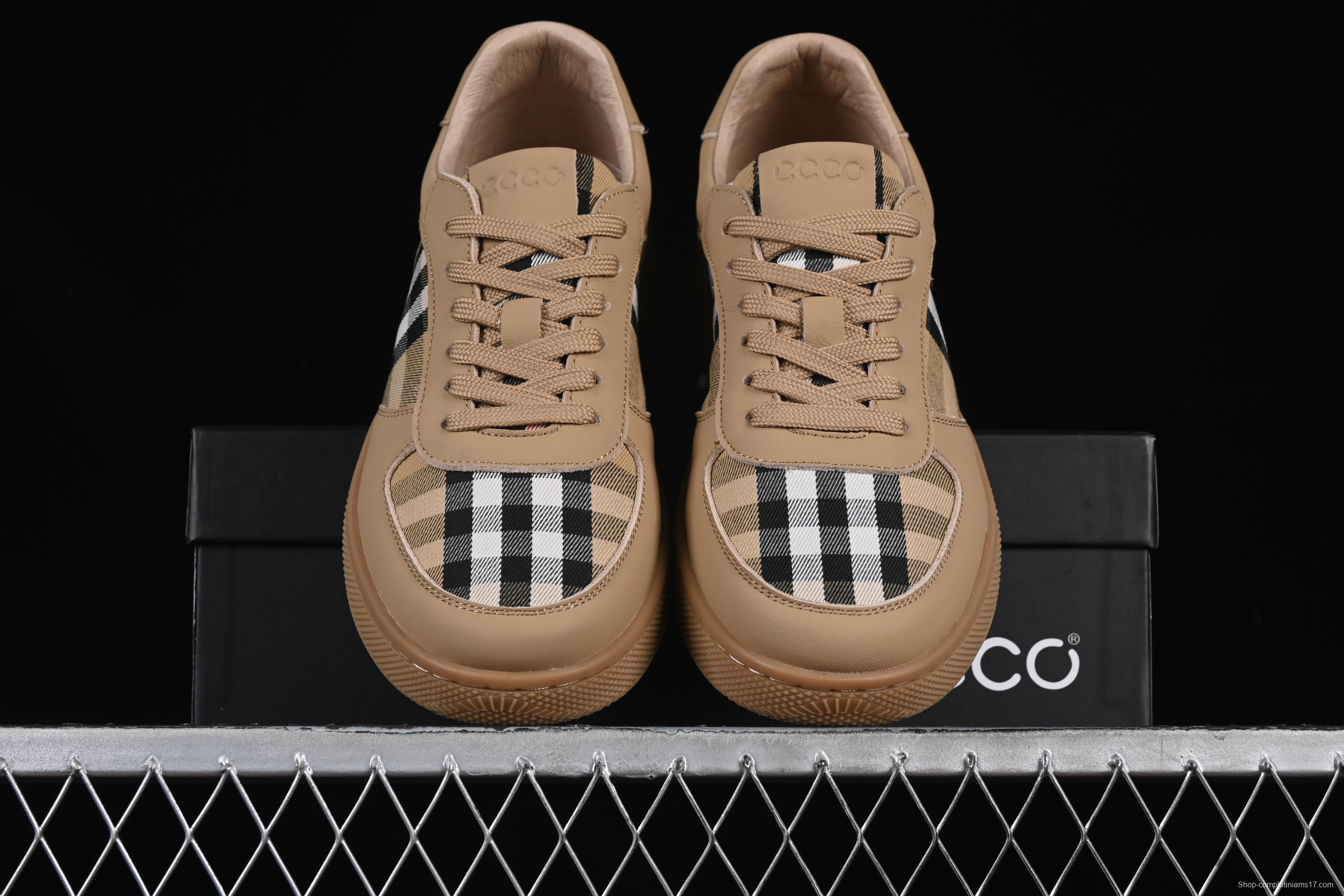 Ecco Street Flow Bicolor Casual Sneakers with Lightweight Cushioning - 63750101002