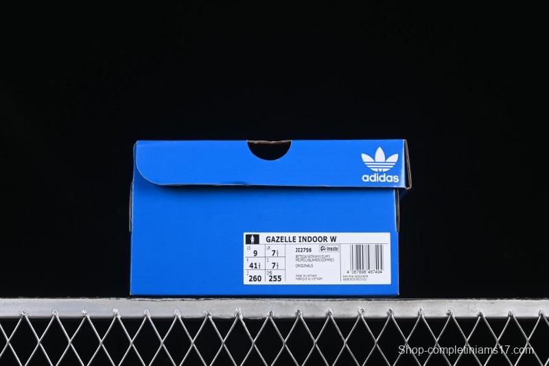 Adidas Originals Gazelle Indoor Retro Casual Slip-Resistant Wear-Resistant Low-Top Sneakers - JI2756