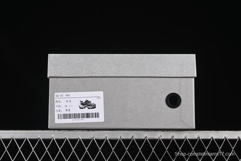 GG-CC Chunky Low Casual Fashion Sporty Platform Sneakers - MBD4