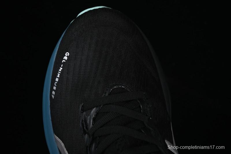 Asics Gel-Nimbus 27 Retro Breathable Casual Shoes with Cushioning for Men - 1011C093-001