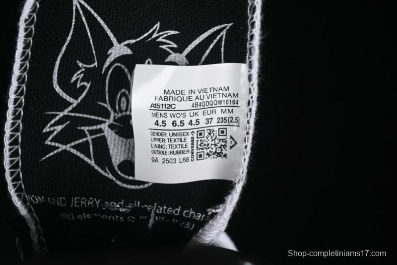 Converse All Star High Top Casual Sneakers with Tom and Jerry Theme - A15112C