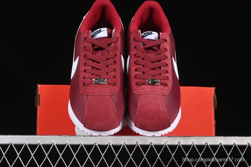 Nike Classic Cortez Leather Retro Running Shoes - DZ2795-600