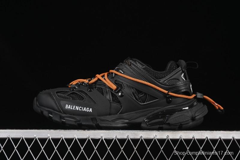 Balenciaga Track Sneaker Tess with Transparent Heel Strap - WTRHK1000