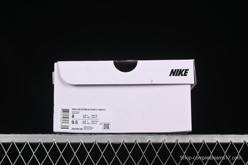 Nike Zoom VaporFly Next 3% Prototype Super Marathon Running Shoes with Dual Airzoom and ZoomX Foam - ZD6206-100