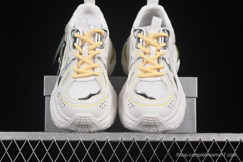 GG-CC Casual Fashion Sporty Chunky Platform Dad Shoes - 879 Yellow