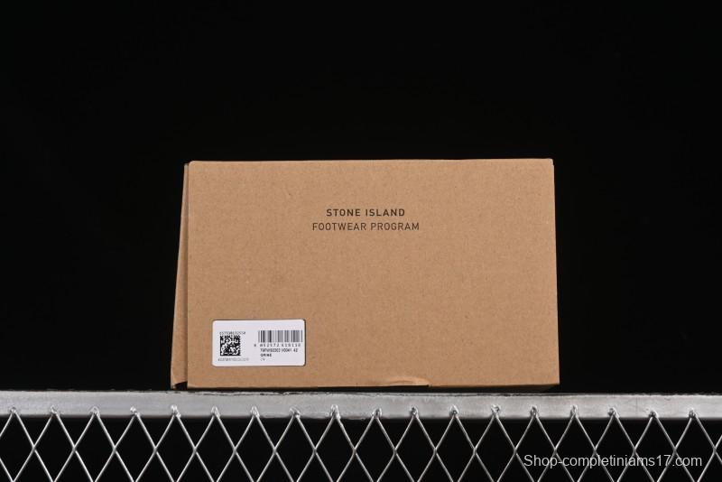 Stone Island Grime Panelled Low-Top Lifestyle Sneakers - 79FWS0303