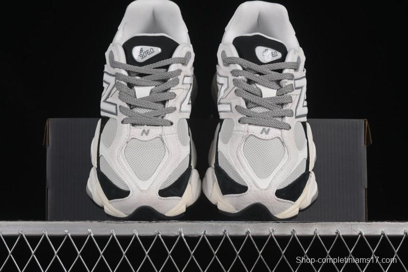 New Balance NB9060 Series Retro Casual Running Shoes with ABZORB Cushioning - U9060JBB