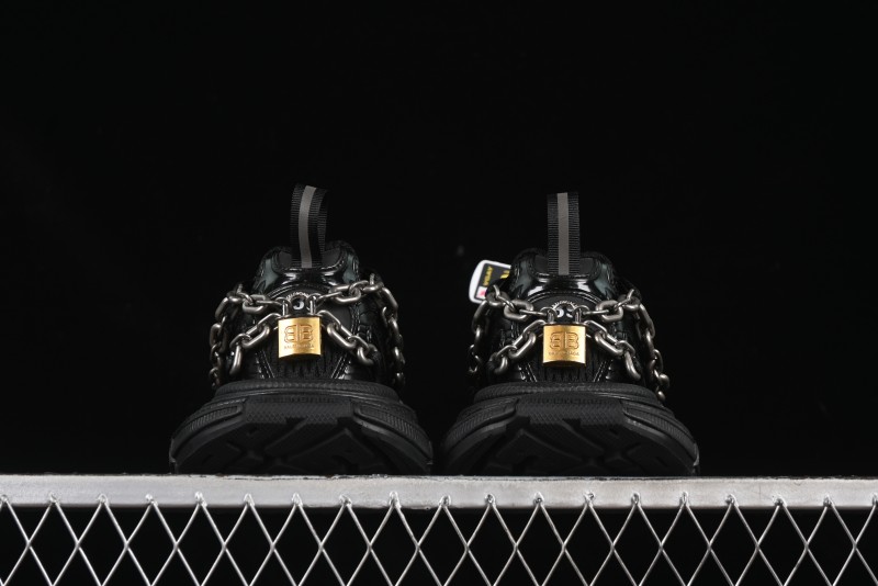 Balenciaga Phantom Sneaker 3XL Running Shoes with Transparent Heel Strap - W3XPL1882