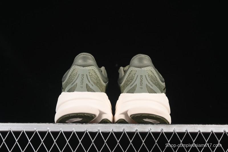 HOKA ONE ONE Bondi 9 Cushioned Running Shoes with Engineered Mesh Upper - 1162011 SSSC