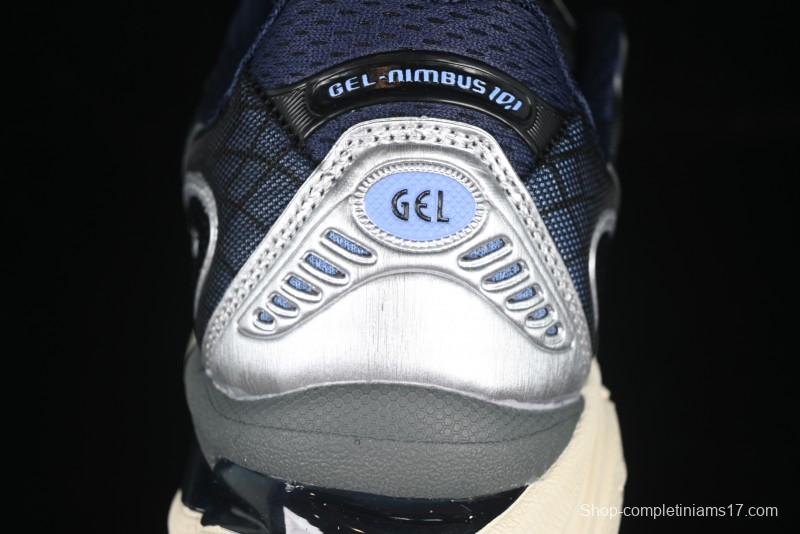 Asics Gel-Nimbus 10.1 Retro Breathable Casual Shoes with Cushioning for Men - 1203A543-003