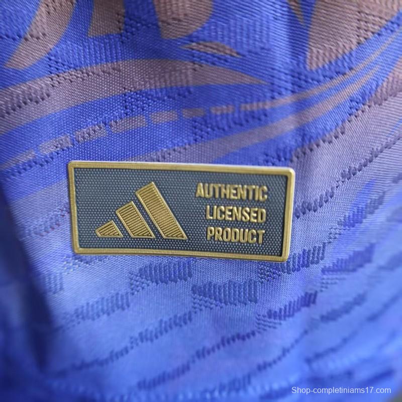 Player Version 2025 Japan Orange with Dragon Ball Z Vegeta Character Jersey