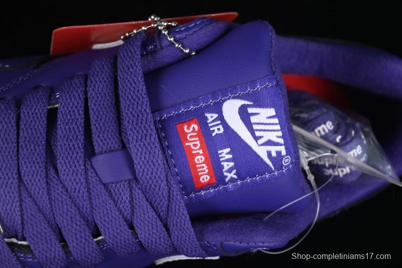 Nike Air Max 1 Retro Running Shoes with Half-Sole Air Cushion - HF8813-500