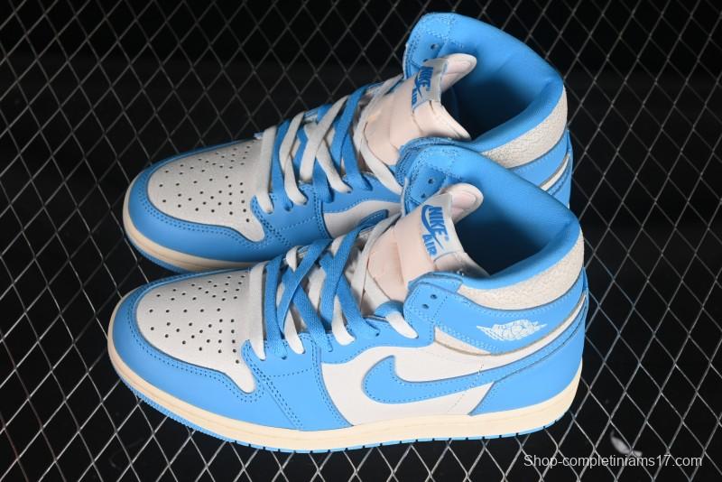 Nike Air Jordan 1 High OG "UNC Reimagined" Retro Basketball Shoes - DZ5485-402