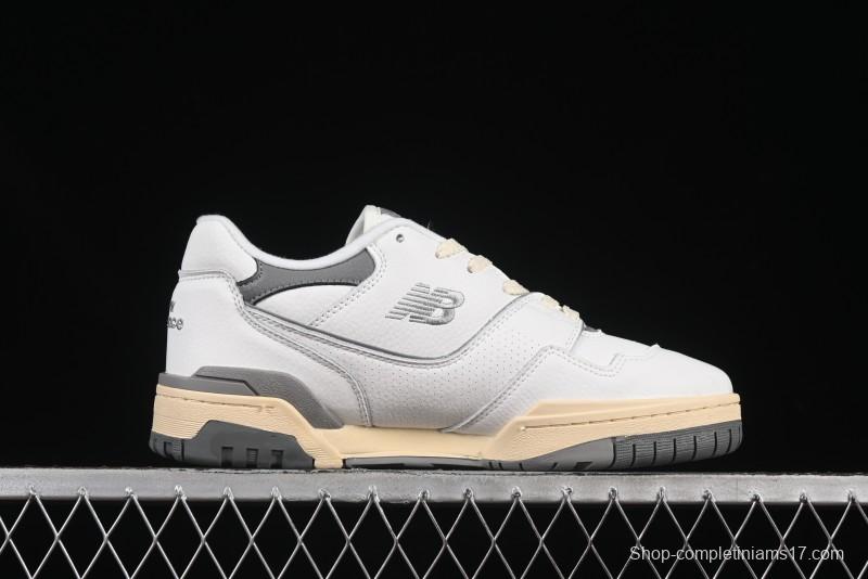 New Balance BB550 Series Leather Unisex Casual Running Shoes - BB550PTC