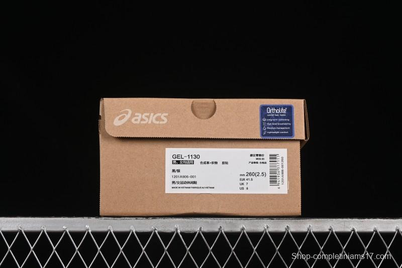 Asics Tiger GEL-1130 Low-Top Casual Running Shoes with Outdoor Style and GEL Cushioning - 1201A906-001