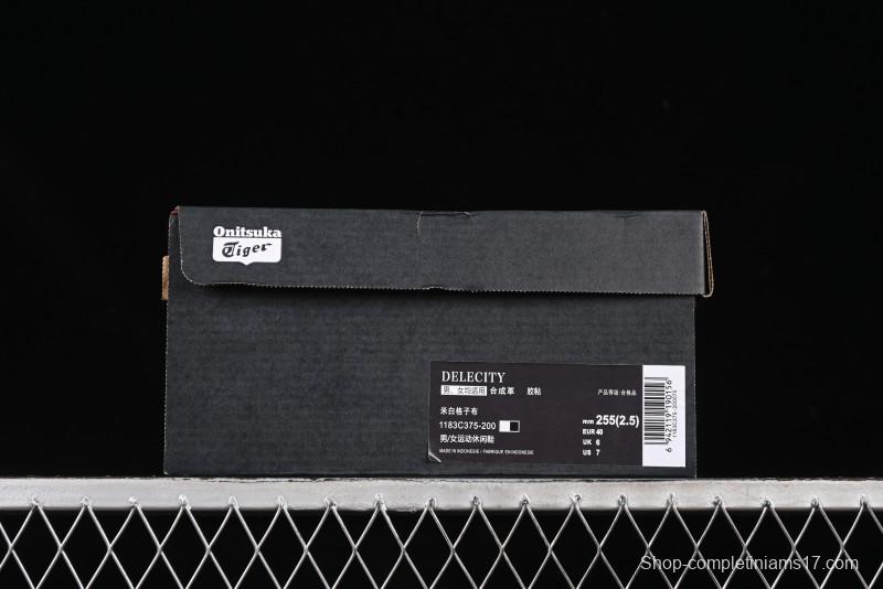 Onitsuka Tiger Delecity Thick Sole Sports Wear-Resistant Low Top Lifestyle Casual Shoes - 1183C375-200