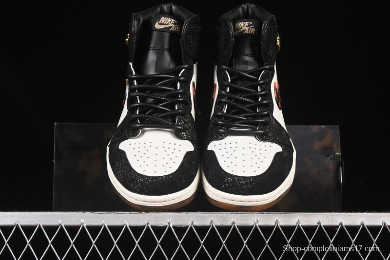 Nike Air Jordan 1 High Retro OG "CNY" Basketball Shoes with Traditional Chinese Auspicious Elements - IB3165-091