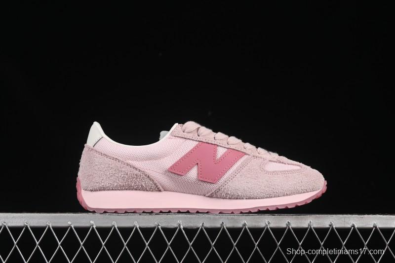 New Balance NB471 Series Fabric and Leather Casual Lifestyle Shoes - U471FP