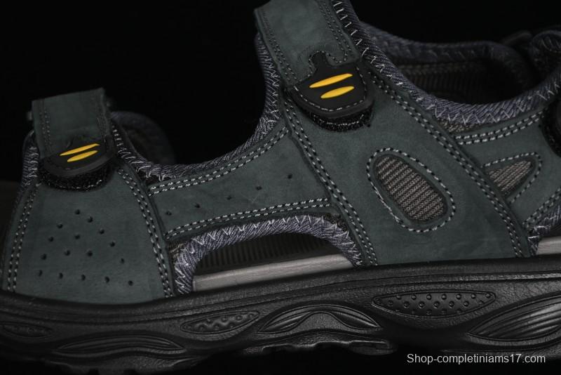 ECCO Off Trail Series Sporty Casual Sandals with Adjustable Hook-and-Loop Closure - 63251701002