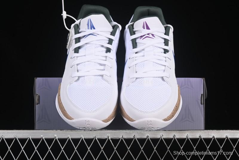 Nike Ja 2 "Nightmare" Performance Basketball Shoes with Air Zoom Cushion and Molded Midfoot Panel - FD7328-101