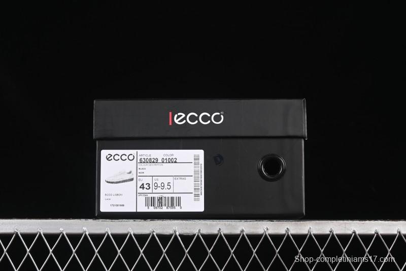 Ecco Men's Casual Series Fashion Sneakers with Shock-Absorbing Sole and Breathable Upper - 63082901002