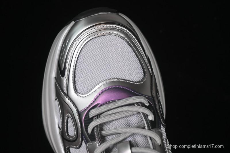 GG-CC 25ss New Platform Chunky Sneakers with 7CM Height Increase and Irregular Design - 668-2 Black