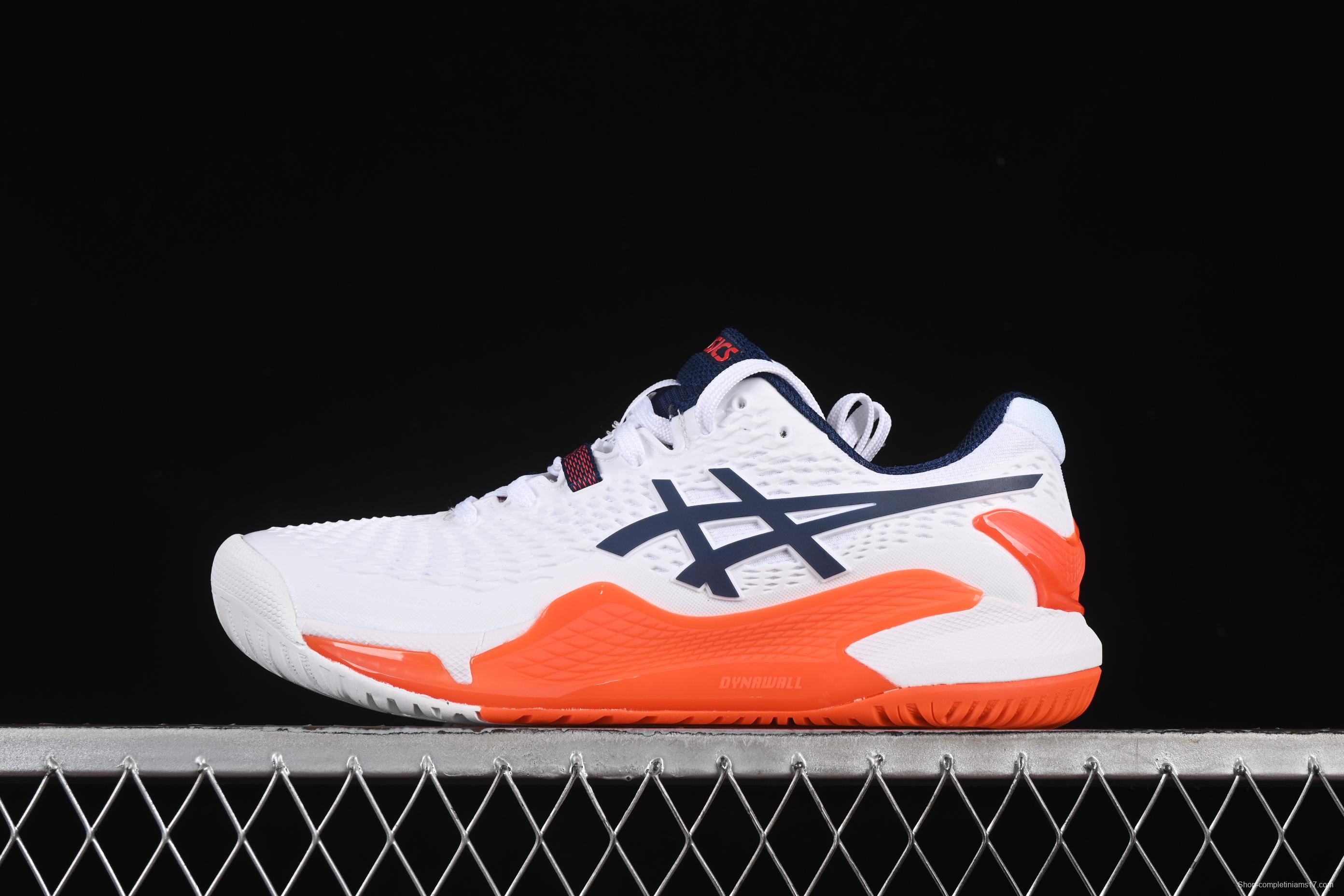 Asics Gel-Resolution 9 Retro Breathable Cushioned Casual Running Shoes - 1041A376-102