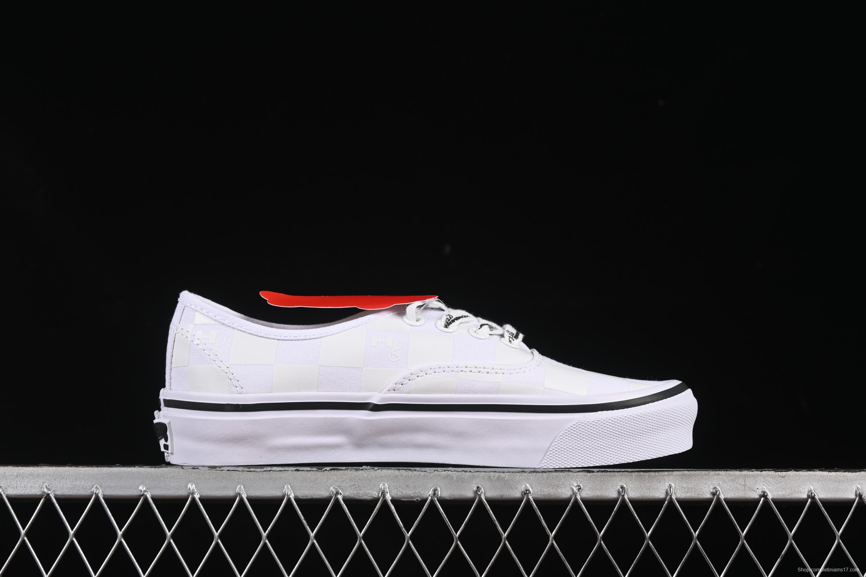 Vans Authentic 44 DX Checkerboard Slip-On Skate Shoes - VN000EEUCCZ