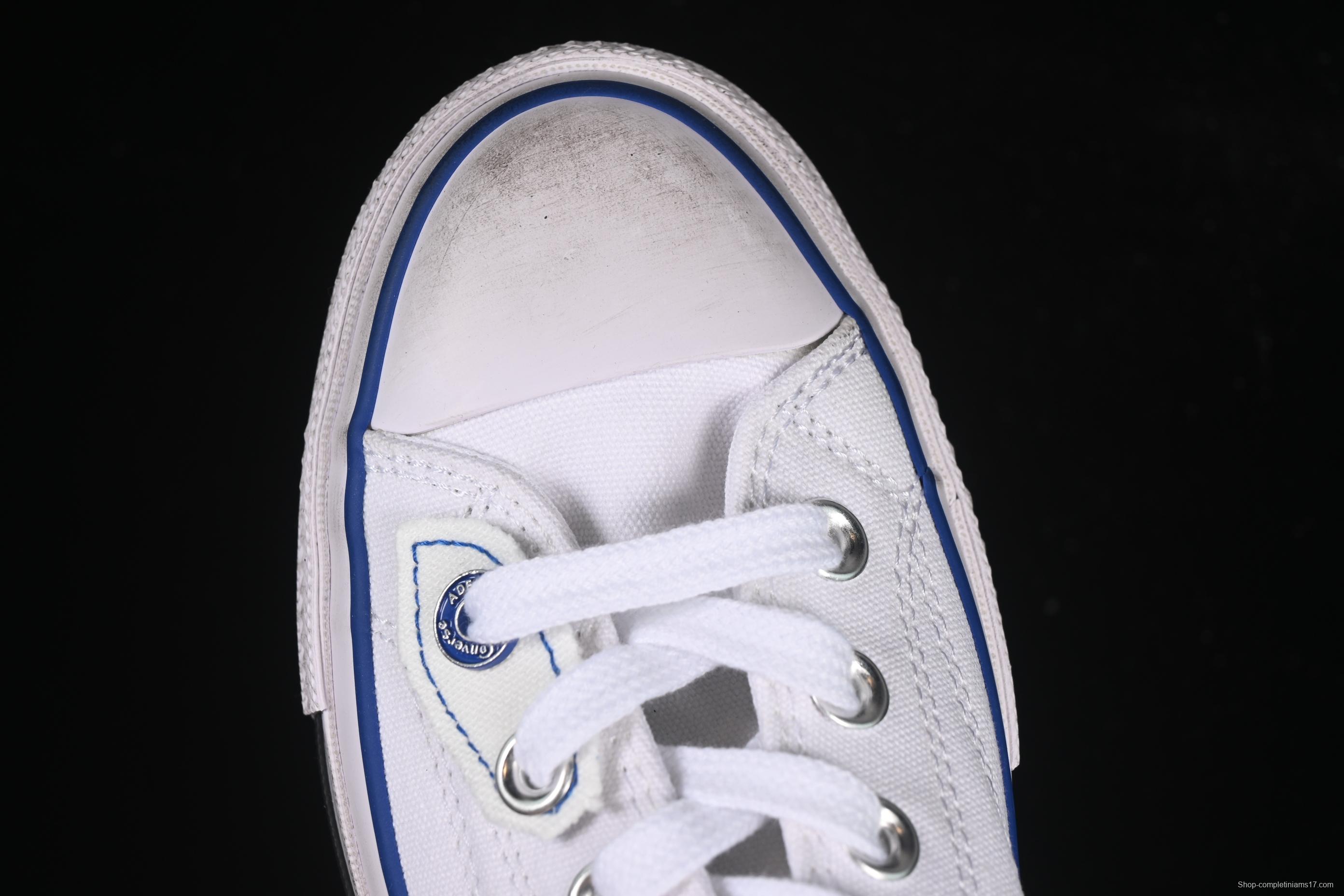 Ader Error x Converse Low-Top Casual Canvas Sneakers with Special Pattern Print - A14289C