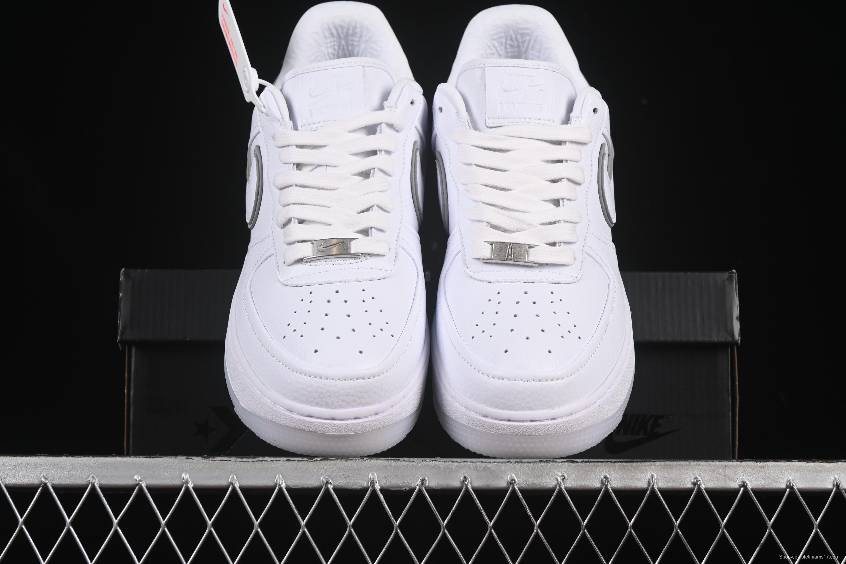 Nike A Ma Maniére x Air Force 1'07 Low Casual Sneakers in White - HF4084-100