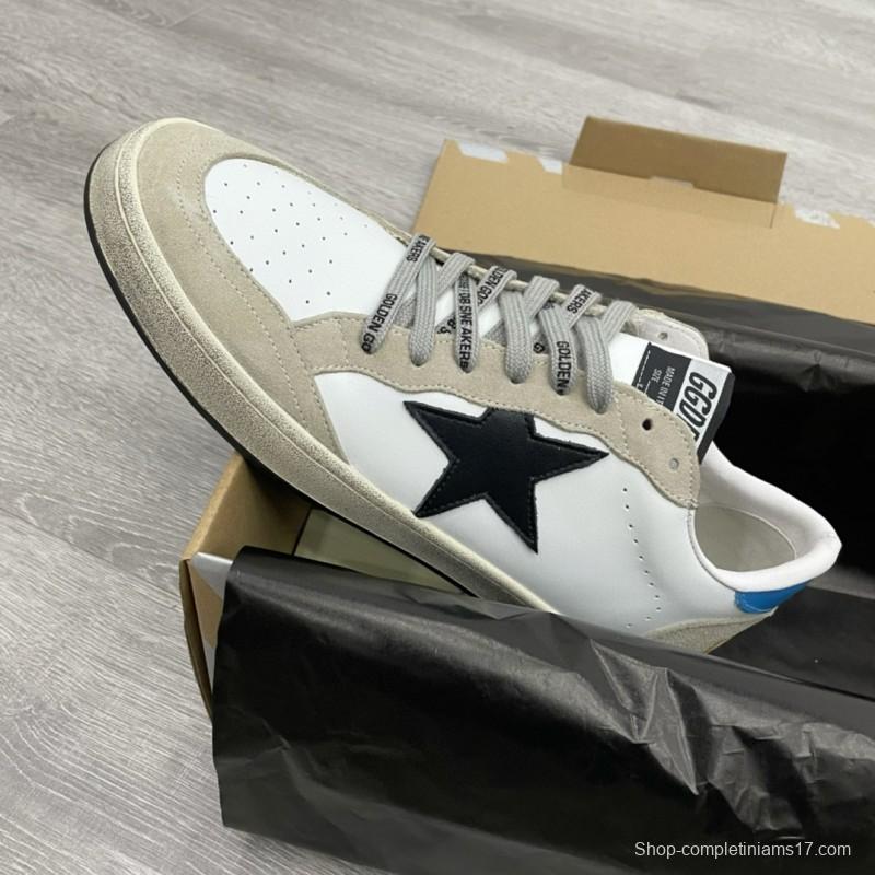 2024 Unisex GGDB White Beige Black Blue Leather Suede Sneakers MJ00260