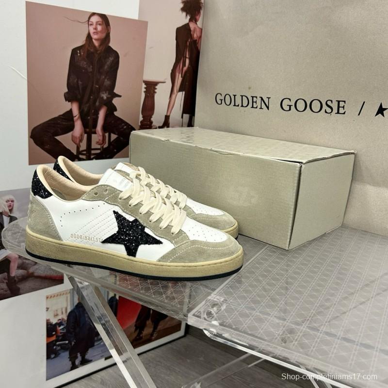 2024 Unisex GGDB White Black Suede Leather Sneakers MJ00260