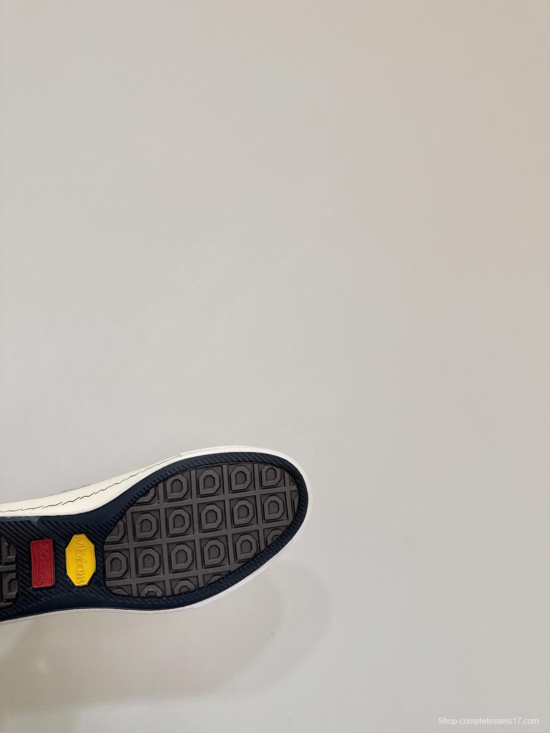 2025 Women VISVIM Green Canvas Sneakers