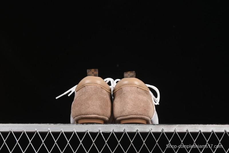 Louis Vuitton Sneakerina Round Toe Lace-Up Ballet Style Flat Training Shoes - N.F6