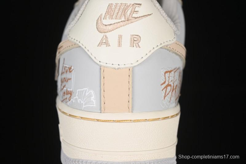 Nike Air Force 1'07 Low Love Letter Casual Sneakers - DB3301-111