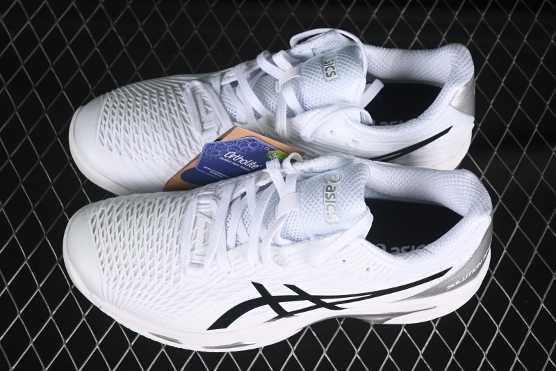 Asics Solution Speed FF 2 Retro Breathable Cushioned Casual Running Shoes - 1041A182-100