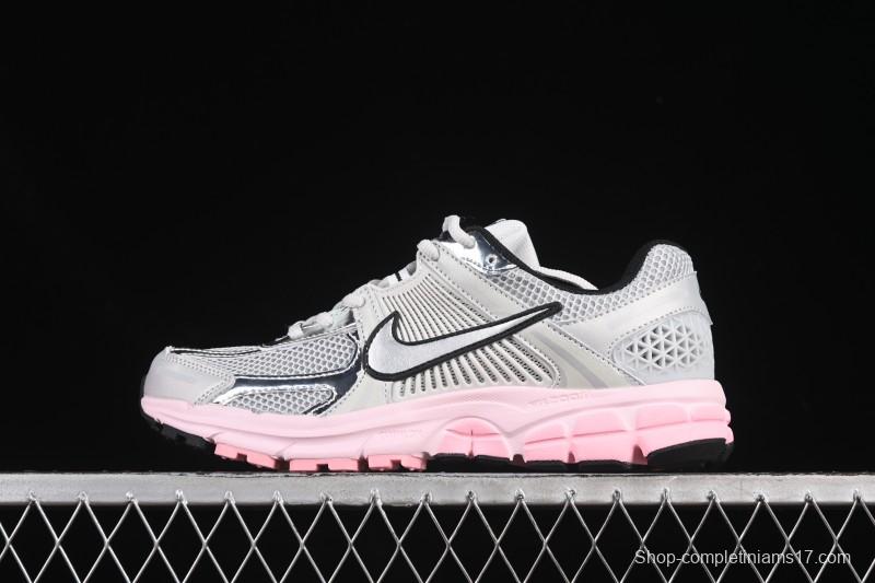 Nike Zoom Vomero 5 Retro Casual Running Shoes with Lightweight Cushioning - HF1877-001